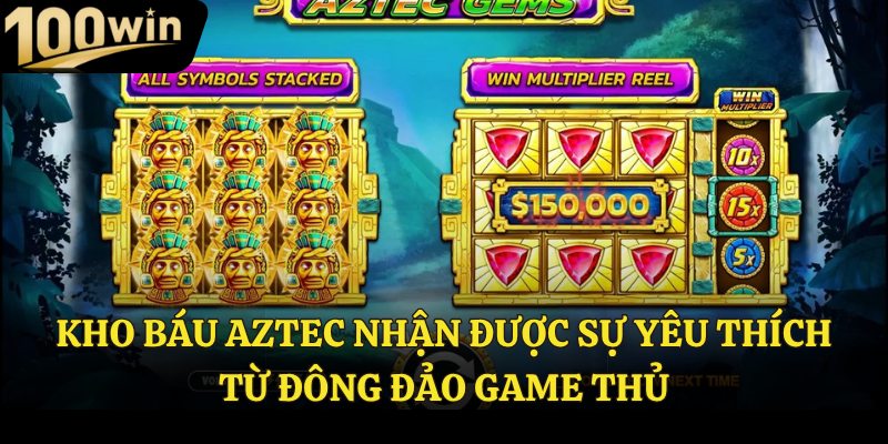 Kho báu Aztec nhận được sự yêu thích từ đông đảo game thủ
